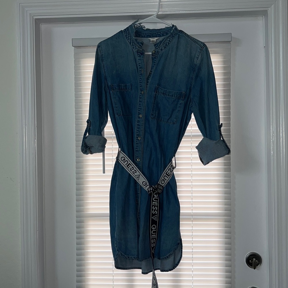 Guess Denim Dress with belt